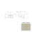 SBF36 Wood White Shaker Sink Base White Shaker 1