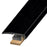 Rare Colors Vinyl Midnight Black Slim Cap with Slim Track and Versatrack Shim Aluminum Oxide 1