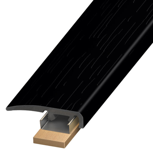 Rare Colors Vinyl Midnight Black Slim Cap with Slim Track and Versatrack Shim Aluminum Oxide 1