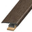 Discontinued Co Vinyl Occoneechee Oak Slim Cap with Slim Track and (2) Versatrack Shims Aluminum Oxide 1