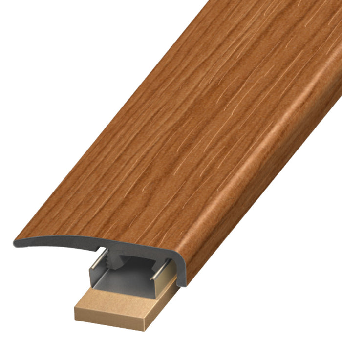 Standard Color Vinyl Piedmont Cherry Slim Cap with Slim Track and (2) Versatrack Shims Aluminum Oxide 1