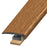 Versatrim Color Vinyl Traditional Oak Slim Cap with Slim Track and (2) Versatrack Shims Aluminum Oxide 1