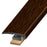 Standard Color Vinyl Mocha Slim Cap with Slim Track and (2) Versatrack Shims Aluminum Oxide 1