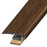 Standard Color Vinyl Newport Walnut Slim Cap with Slim Track and Versatrack Shim Aluminum Oxide 1