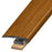Standard Color Vinyl Country Oak Slim Cap with Slim Track and Versatrack Shim Aluminum Oxide 1