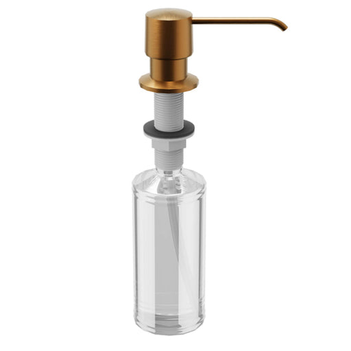 Brass Brushed Copper Soap Dispenser Brushed Copper 1