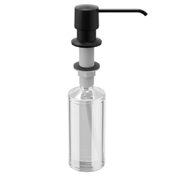Brass Matte Black Soap Dispenser Matte Black 1