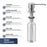 Brass Stainless Steel Soap Dispenser Stainless Steel 3