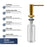 Brass Gold Soap Dispenser Gold 3