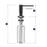 Brass Gunmetal Grey Soap Dispenser Gunmetal Grey 2