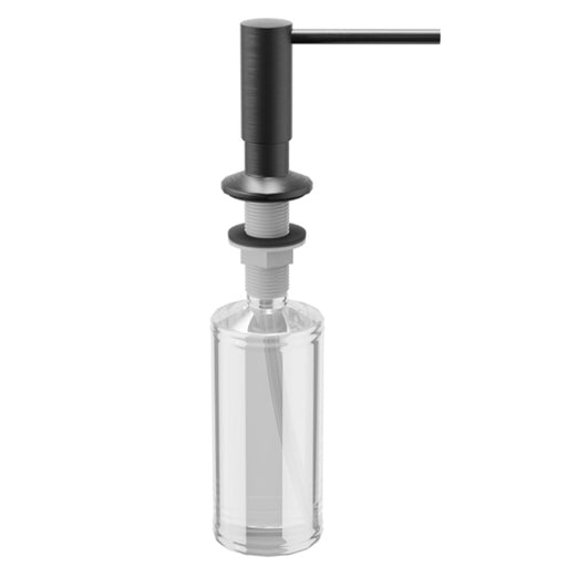 Brass Gunmetal Grey Soap Dispenser Gunmetal Grey 1