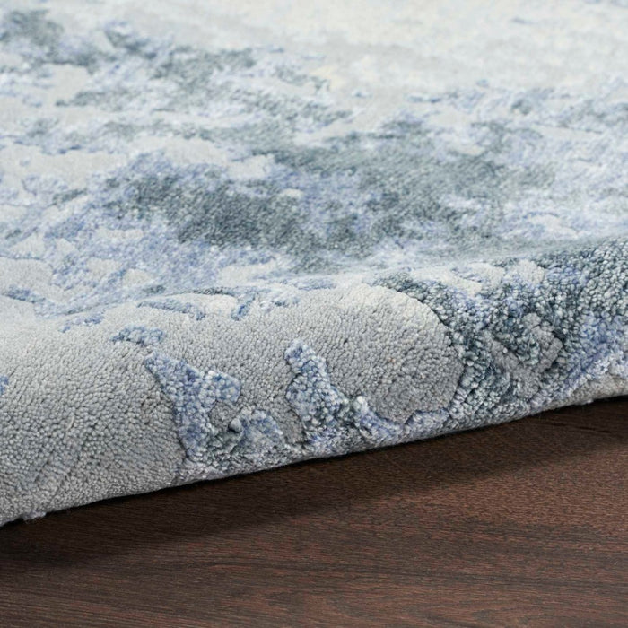 Silk Shadows Blue Sky  Wool Blend