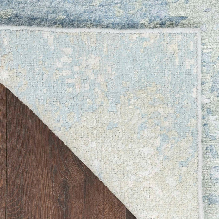 Silk Shadows Blue Green Wool Blend BLGRE