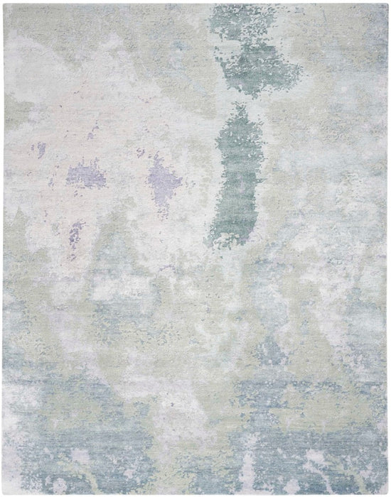 Silk Shadows Wool Blend Blue Green BLGRE