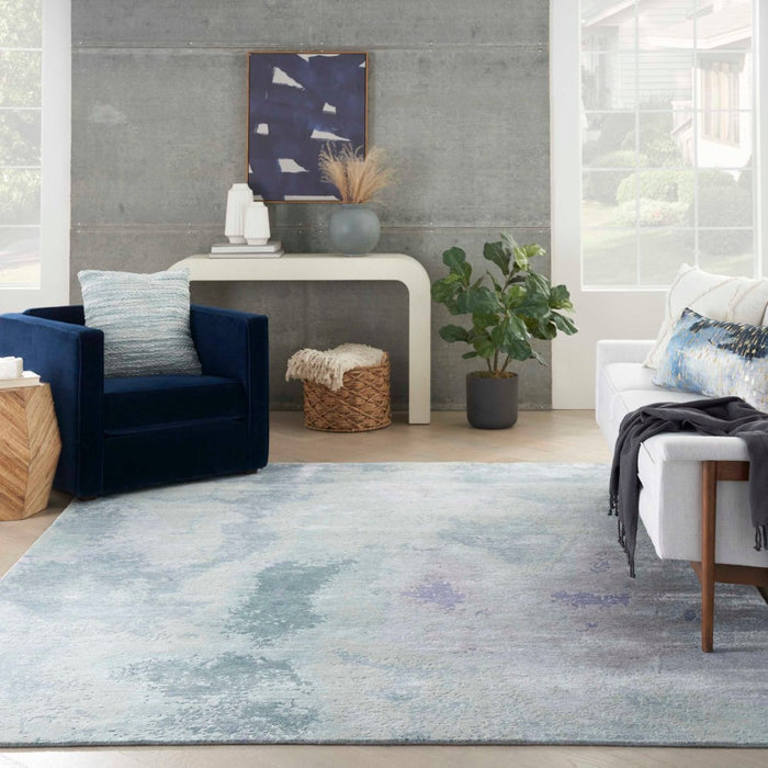 Silk Shadows Blue Green BLGRE Wool Blend SHA22