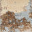 Silk Shadows Wool Blend Beige Blue 