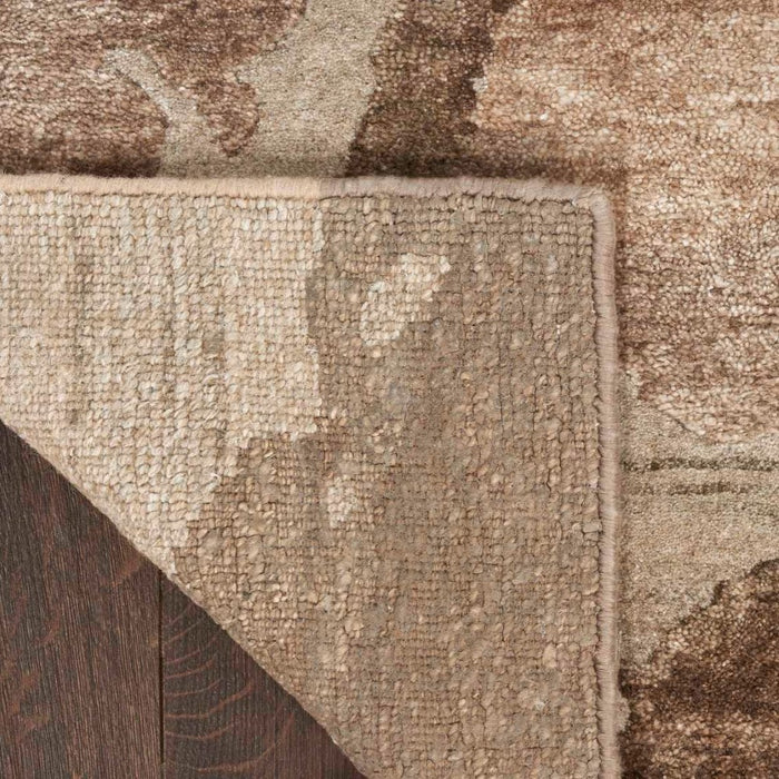 Silk Shadows Beige Silver Wool Blend BGESV