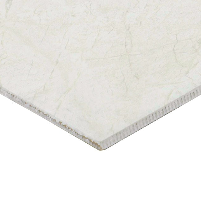 Core Fundamentals Platinum Porcelain Alabaster SL75 Tile Matte 2