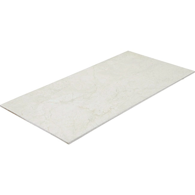 Core Fundamentals Platinum Porcelain Alabaster SL75 Tile Matte 3