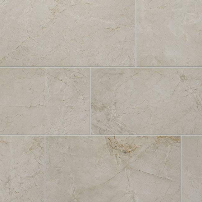 Core Fundamentals Platinum Porcelain Quill SL77 Tile Matte 4