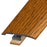 Standard Color Vinyl Spice Oak Slim Trim with Slim Track and Versatrack Shim Aluminum Oxide 1