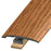 Standard Color Vinyl Mission Oak Slim Trim with Slim Track and Versatrack Shim Aluminum Oxide 1