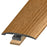 Standard Color Vinyl Norway Oak Slim Trim with Slim Track and Versatrack Shim Aluminum Oxide 1
