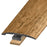 Standard Color Vinyl Chelsea Hickory Slim Trim with Slim Track, Versatrack Shim, and Dowel Tree Aluminum Oxide 1