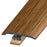 Standard Color Vinyl New Pecan Slim Trim with Slim Track and Versatrack Shim Aluminum Oxide 1