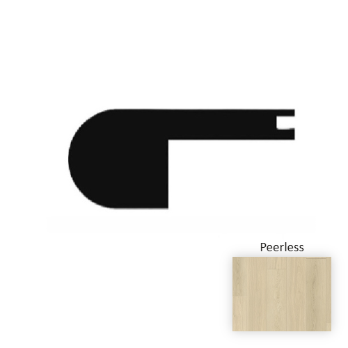 Paradise Peerless Laminate Wood Moulding / Trim - 94" Flush Stair Nose