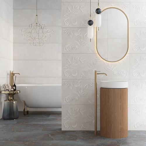 Solara Ceramic Impasto Blanco Tile Matte 3
