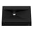 Quartz Composite Black Bathroom Sink 1