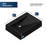 Quartz Composite Black Bathroom Sink 5