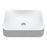 Quartz Composite White Bathroom Sink 1