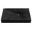 Quartz Composite Black Bathroom Sink 1