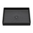 Quartz Composite Black Bathroom Sink 1