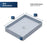 Quartz Composite Ice Blue Bathroom Sink 3