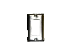 Stainless Steel Decorator Switch Wall Plate 1