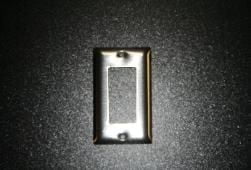 Stainless Steel Decorator Switch Wall Plate 2