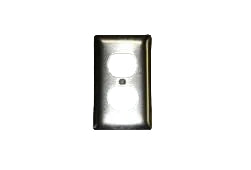 Stainless Steel Duplex Outlet Wall Plate 1
