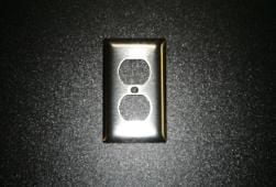 Stainless Steel Duplex Outlet Wall Plate 2