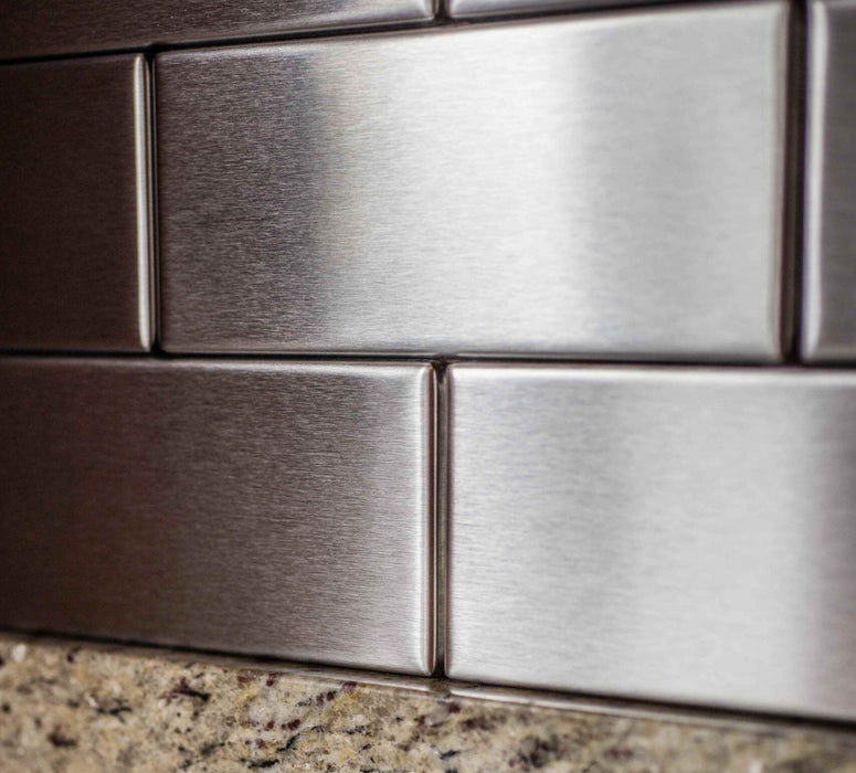 Stainless Steel Subway Tile 2