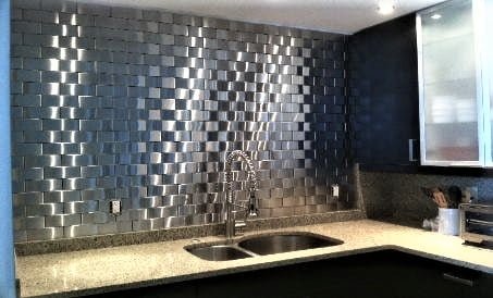 Stainless Steel Subway Tile 4