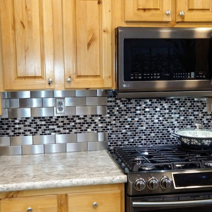 Stainless Steel Subway Tile 10