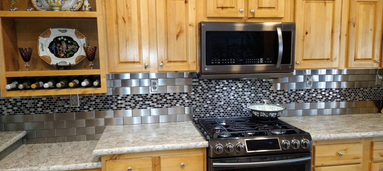 Stainless Steel Subway Tile 10