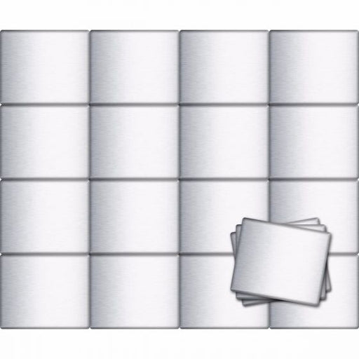 Stainless Steel Subway Half Tile 6