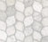 Contempo Cali Gris Marble Mosaic - Leaf