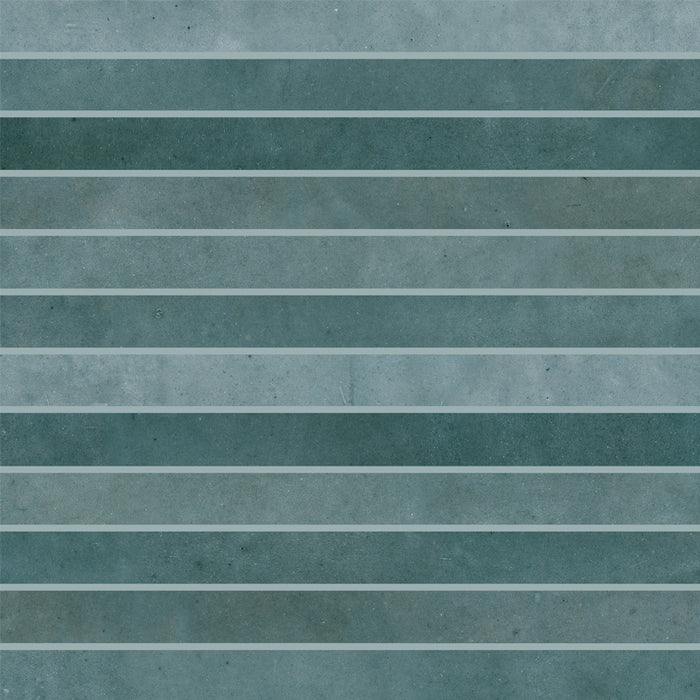 Strata Ceramic Blue Tile Glossy 4