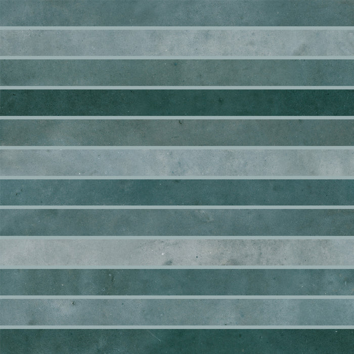 Strata Ceramic Blue Tile Glossy 5