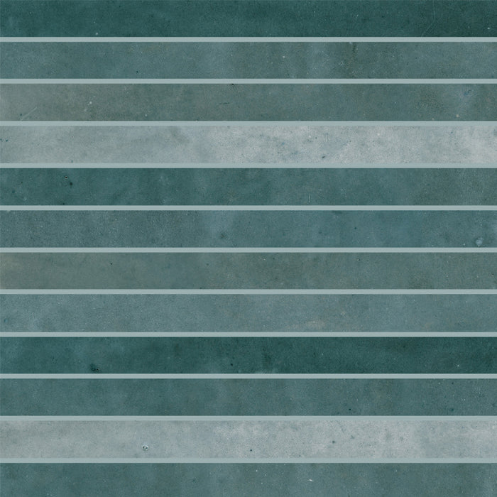 Strata Ceramic Blue Tile Glossy 6